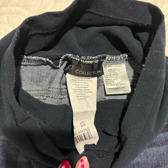 AG Brand legging ankle maternity jeans size 26. - Picture 3 of 5